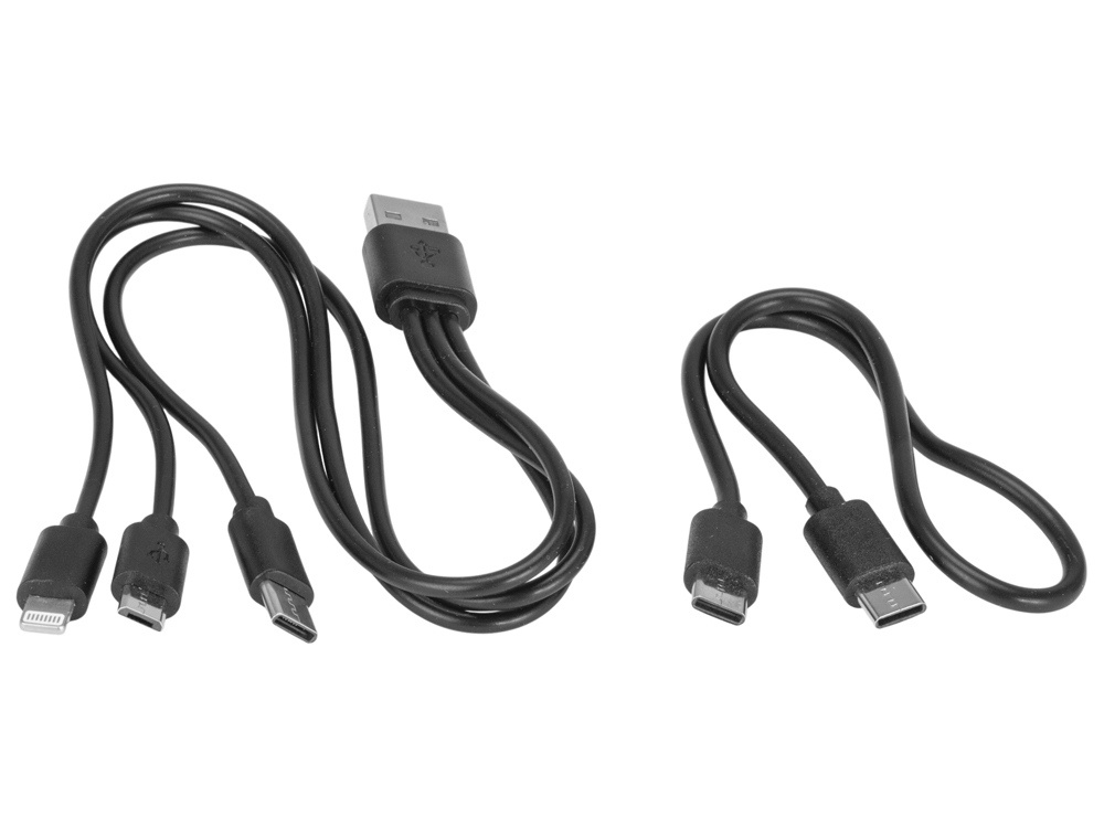 Внешний аккумулятор Mild Pro c быстрой зарядкой QC/PD, металлик soft-touch, 20 000 mAh