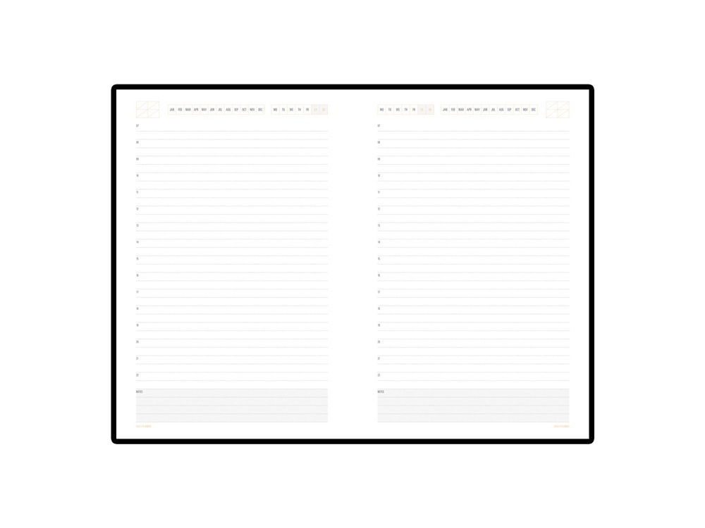 Ежедневник недатированный А5 Mercury