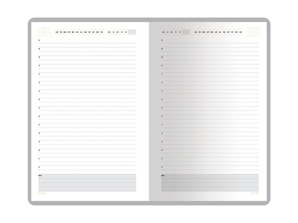 Ежедневник недатированный А5 Mercury