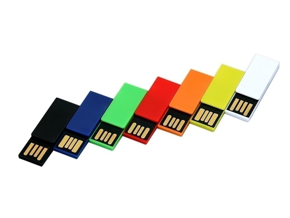 Промо-флешка USB 2.0 на 8 Гб в форме скрепки