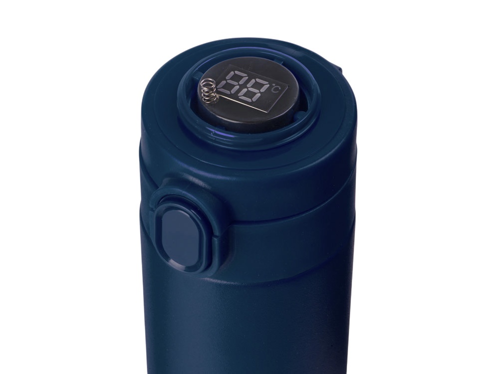 Вакуумная термокружка с индикатором и медной изоляцией Bravo, тубус, 400 мл