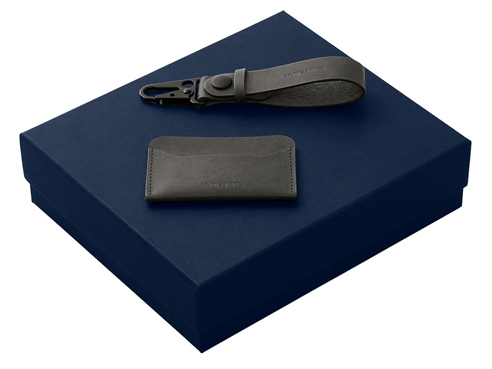 Подарочный набор Long River: картхолдер, ремешок для ключей
