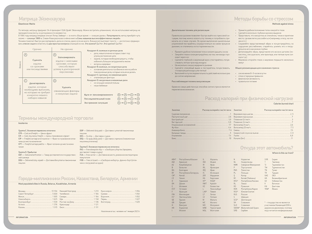 Ежедневник недатированный А6 Megapolis Color