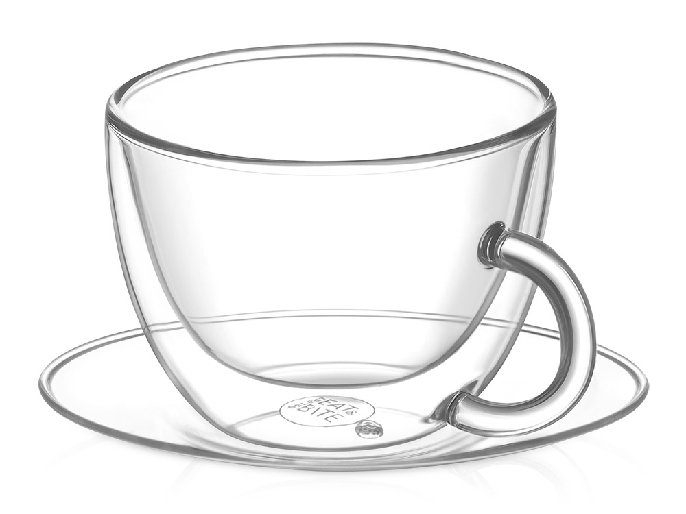 Чайная пара с двойными стенками Rio