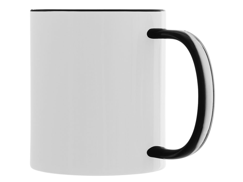 Керамическая кружка со стеклянной ручкой для сублимации Charm