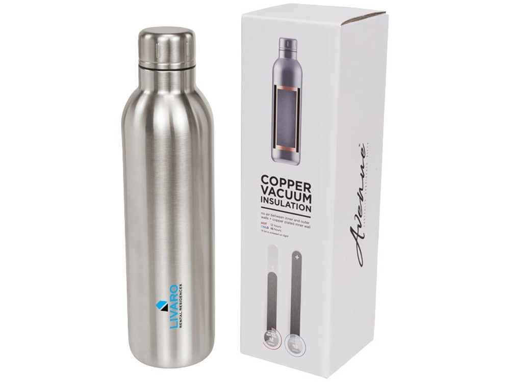 Вакуумная термобутылка с медной изоляцией Thor, 510 мл