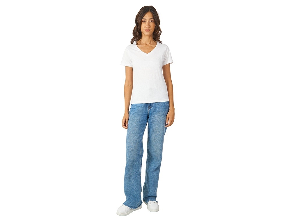 Футболка Heavy Super Club 2.0 женская с V-образным вырезом