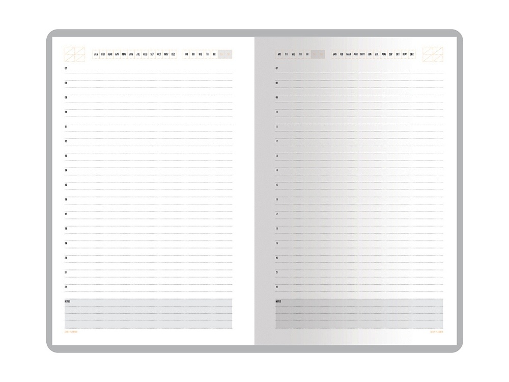 Ежедневник недатированный А5 Mercury