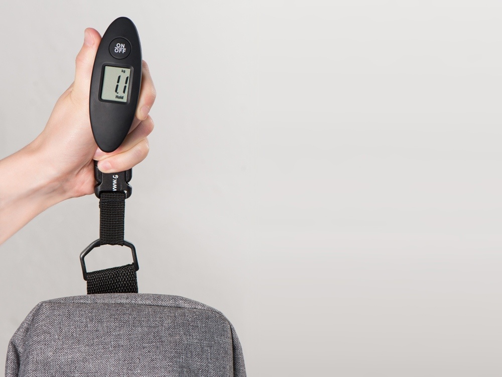 Багажные весы с покрытием soft-touch Gravity