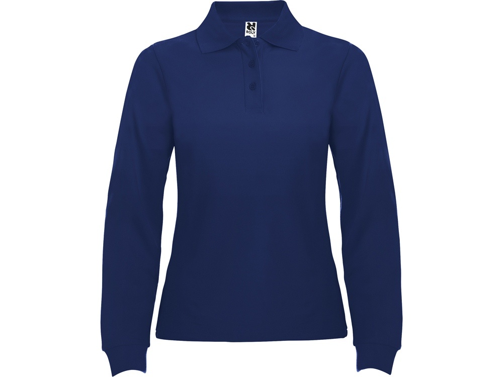 Рубашка поло Estrella женская с длинным рукавом