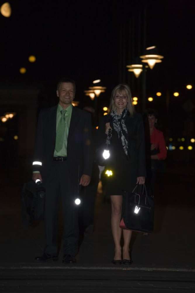 Пешеходный светоотражатель «Сердце»