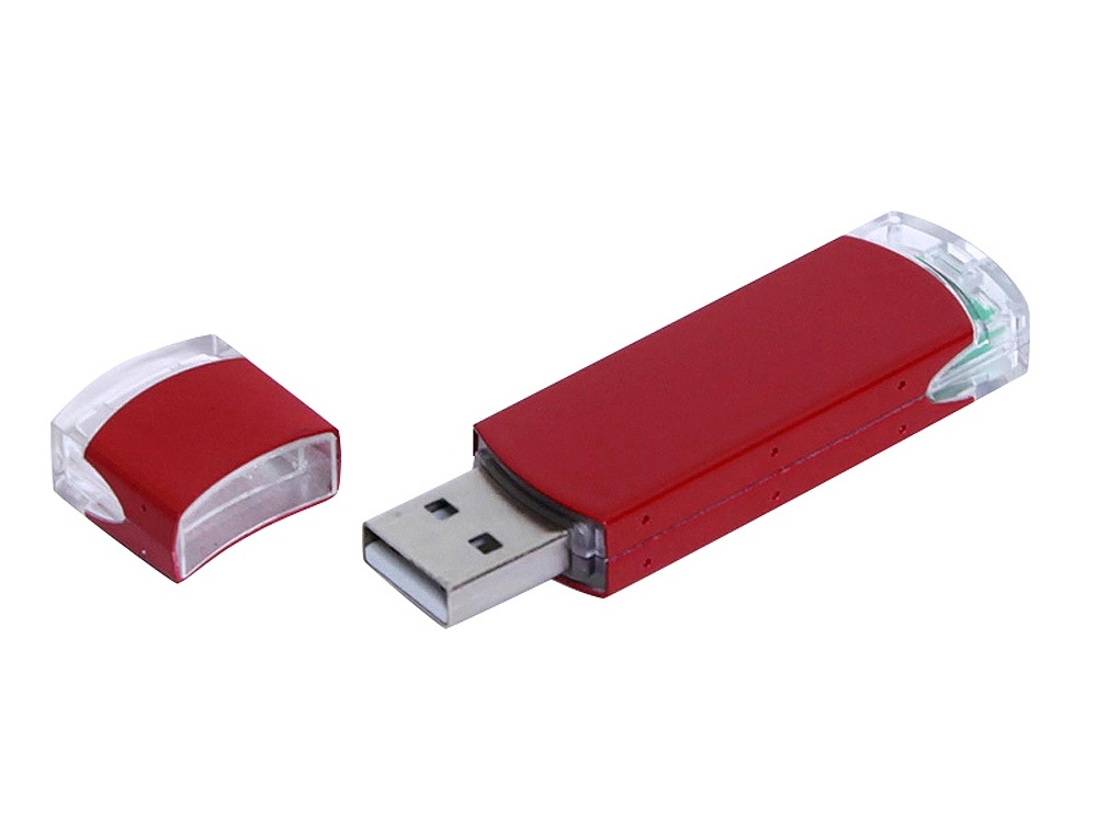 Флеш-накопитель USB 2.0 на 8 Гб классического прямоугольного дизайна для промоакций