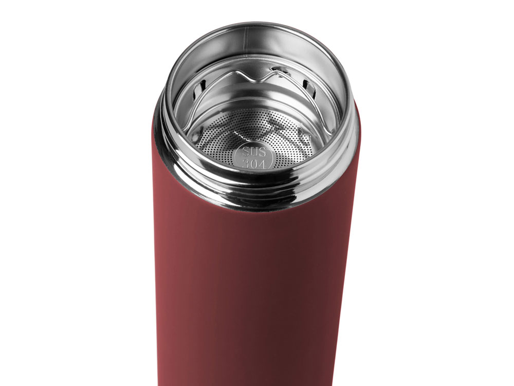 Термос Confident с покрытием soft-touch