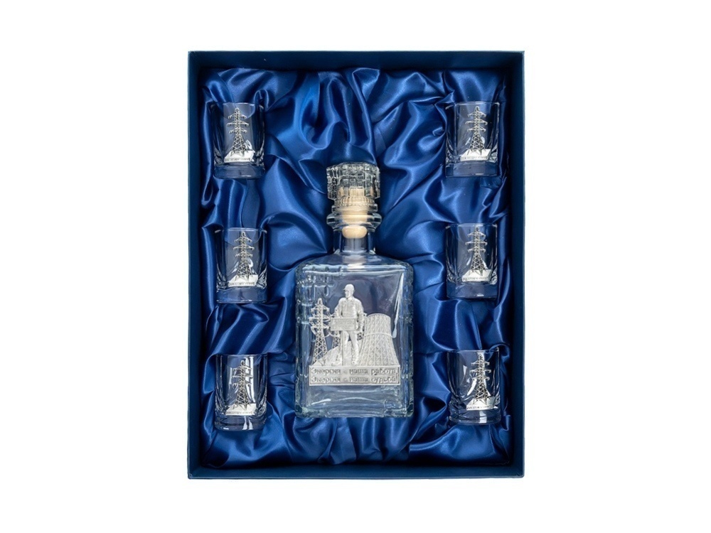 Набор со штофом Энергетики