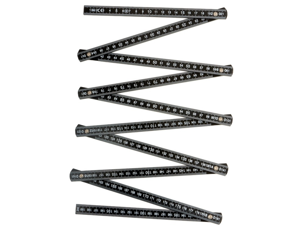 Складная линейка Plank, 2 м