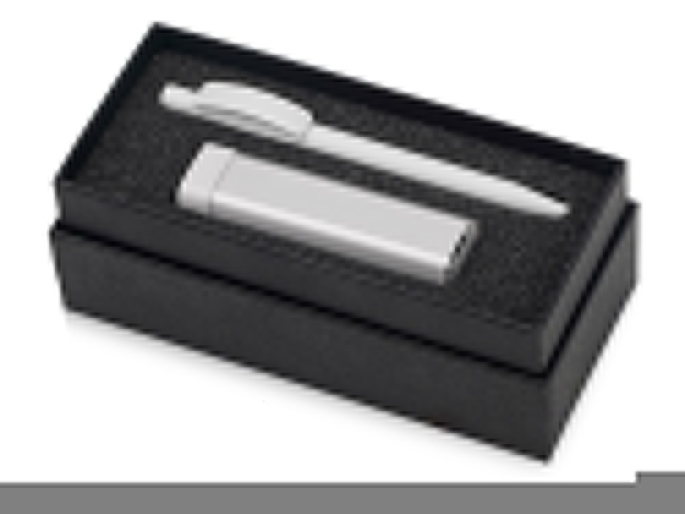 Подарочный набор White top с ручкой и зарядным устройством