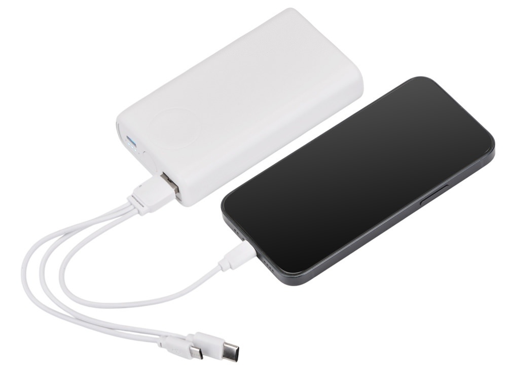 Внешний беспроводной аккумулятор 2-в-1 с функцией зарядки Apple Watch, QC/PD AtomIQ, 10000 мАч