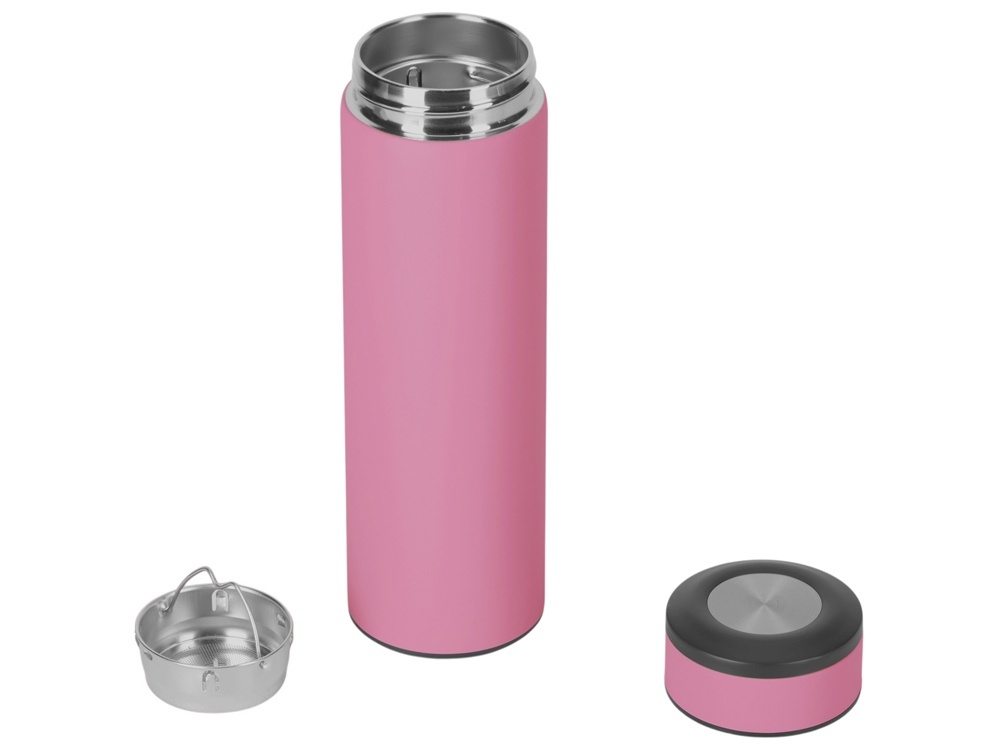 Термос Confident с покрытием soft-touch