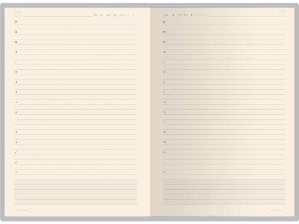 Ежедневник недатированный А5 Primavera