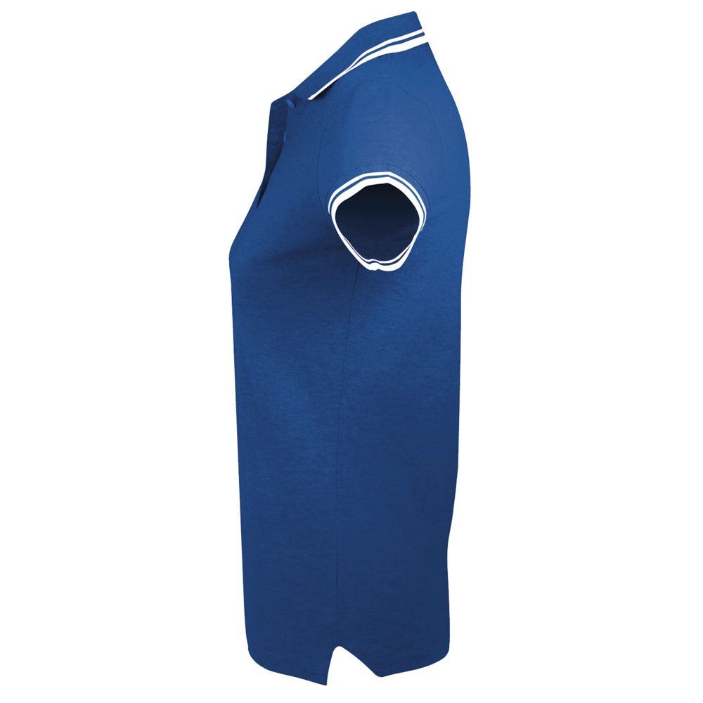 Рубашка поло женская Pasadena Women 200 с контрастной отделкой