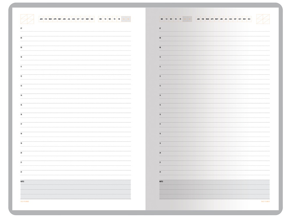 Ежедневник недатированный А5 Mercury