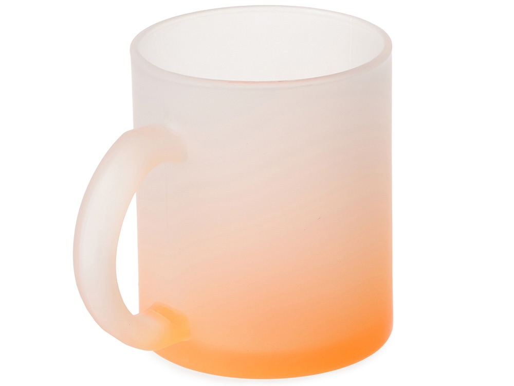 Стеклянная матовая кружка с градиентом для сублимации Омбре